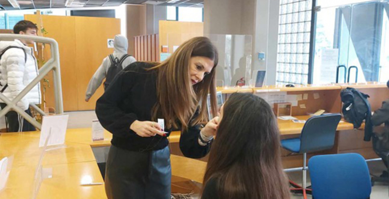 Δράση ενημέρωσης και λήψης δειγμάτων για την τράπεζα δωρητών μυελού των οστών στο Εθνικό Μετσόβιο Πολυτεχνείο
