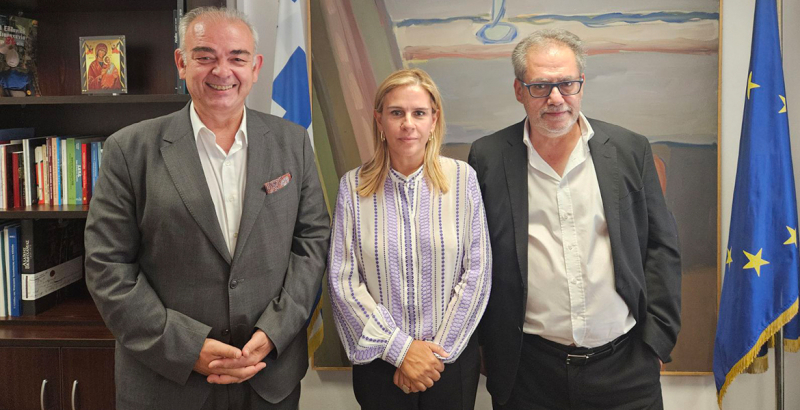 Συνάντηση εργασίας με την Υφυπουργό Ανάπτυξης, κα Ζωή Ράπτη