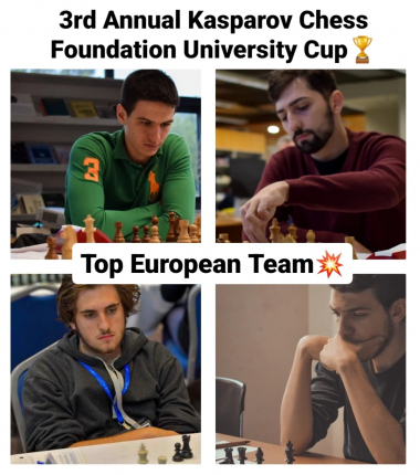 The NTUA Le Roi Chess Team ranks #1 in Europe, #5 in the world