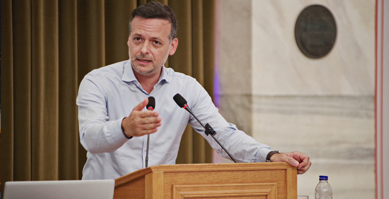 Ομιλία Δημάρχου Αθηναίων, Καθηγητή Χάρη Δούκα, "Ενεργειακή Δημοκρατία και Βιώσιμες Πόλεις"