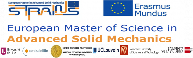 NTUA is hosting the 2nd Summer School of the ERASMUS MUNDUS Program “Master in Advanced Solid Mechanics-STRAINS”.